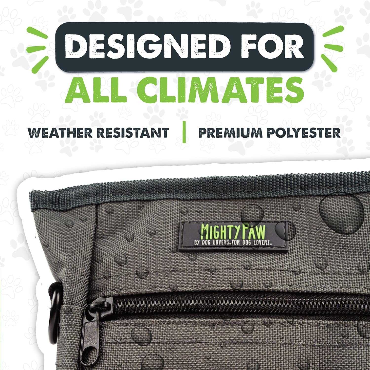 Dog Treat Pouch | No Spill Magenetic Clasp - Hands-Free Pouches for Training - Pets Training Treat Pouches for Dog Walks - Pet Bags Pouch - Built in Poop Bag Holder